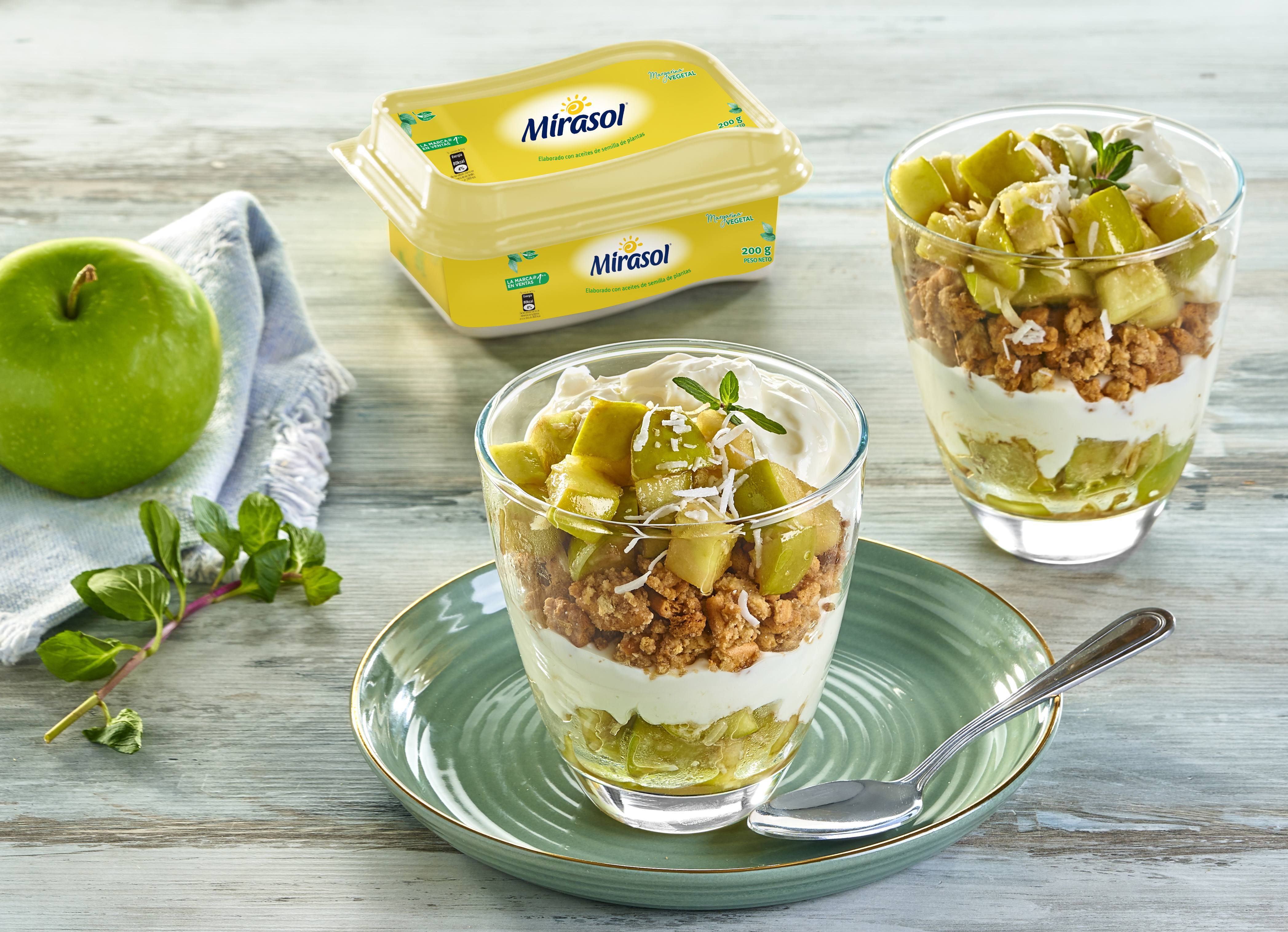 recipe image Crumble en vaso